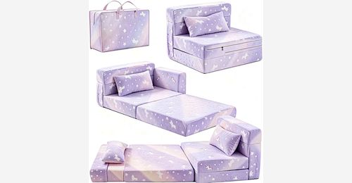 3 in 1 Kids Folding Sofa Bed – Compressed Toddler Couch with Pillow & Storage Bag - Model MJ-FF004 | Mingjin Sitzsack China