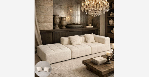 2-Seater Compressed Sofa | Compact Loveseat with 2 Side Kissen for Small Spaces - Model MJ-FF007 | Mingjin Sitzsack China