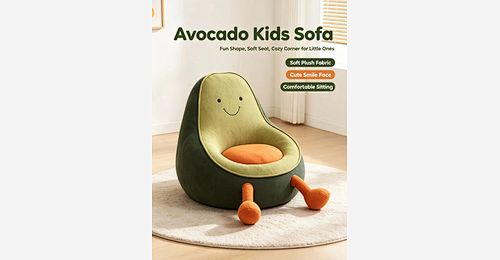 Avocado Shaped Lässig Sofa – Shredded Foam Filled Extendable Floor Lounger - Model MJ-FF017 | Mingjin Sitzsack China