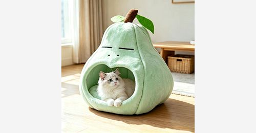 Fruit Shaped Cat Cave Bed – OEM Abnehmbar Bezug Waschbar Pet Sofa - Model MJ-PET014 | Mingjin Sitzsack China