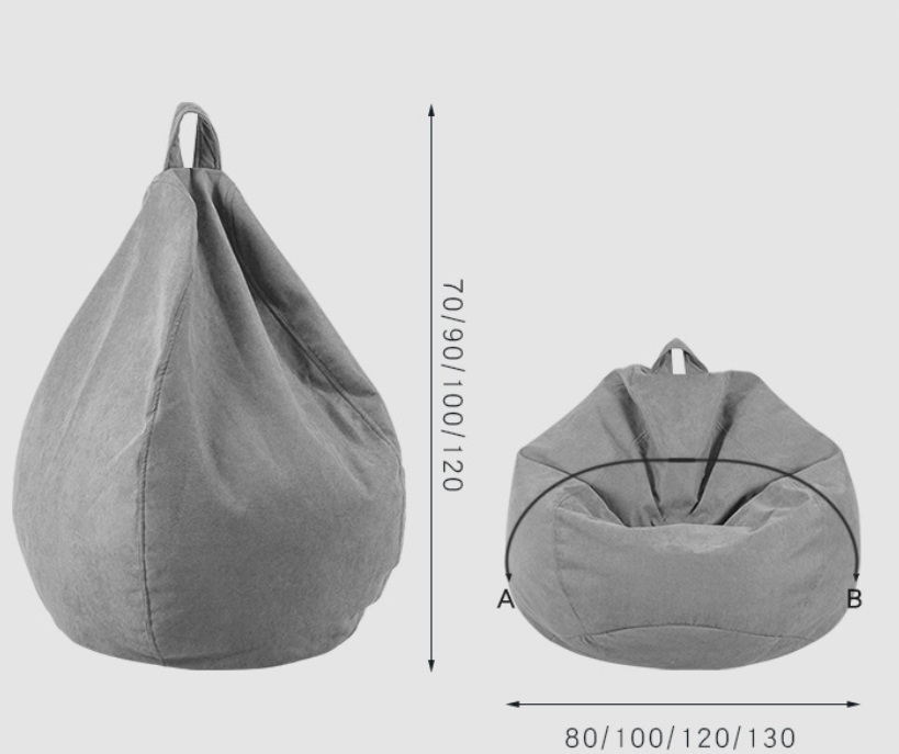 Tropfen Sitzsack Stuhl - 4