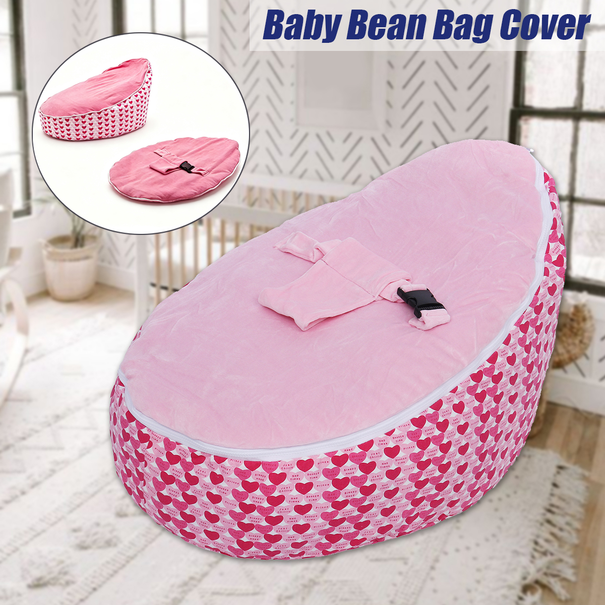 Crimson Baby Sitzsack Stuhlbezug - Baby Sitzsack Stuhlbezug Hersteller & China Fabrik