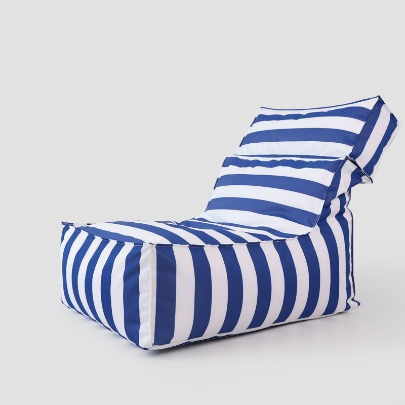 Klappbare Beach Sitzsack - Blau - Folded Beach Sitzsack Chair Manufacturer& China Fabrik