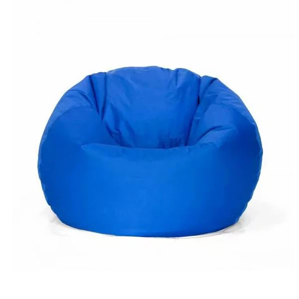 Blauer Sitzsackbezug für den Außenbereich