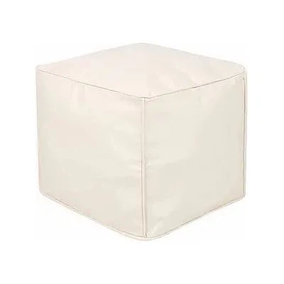 Quadratischer Sitzsack-Sofabezug aus Leinen