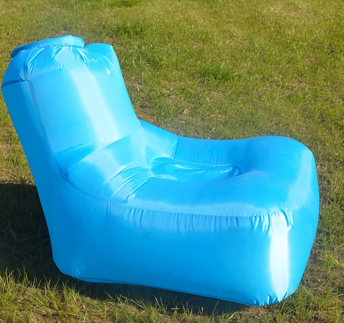 Himmelblauer Sitzsack