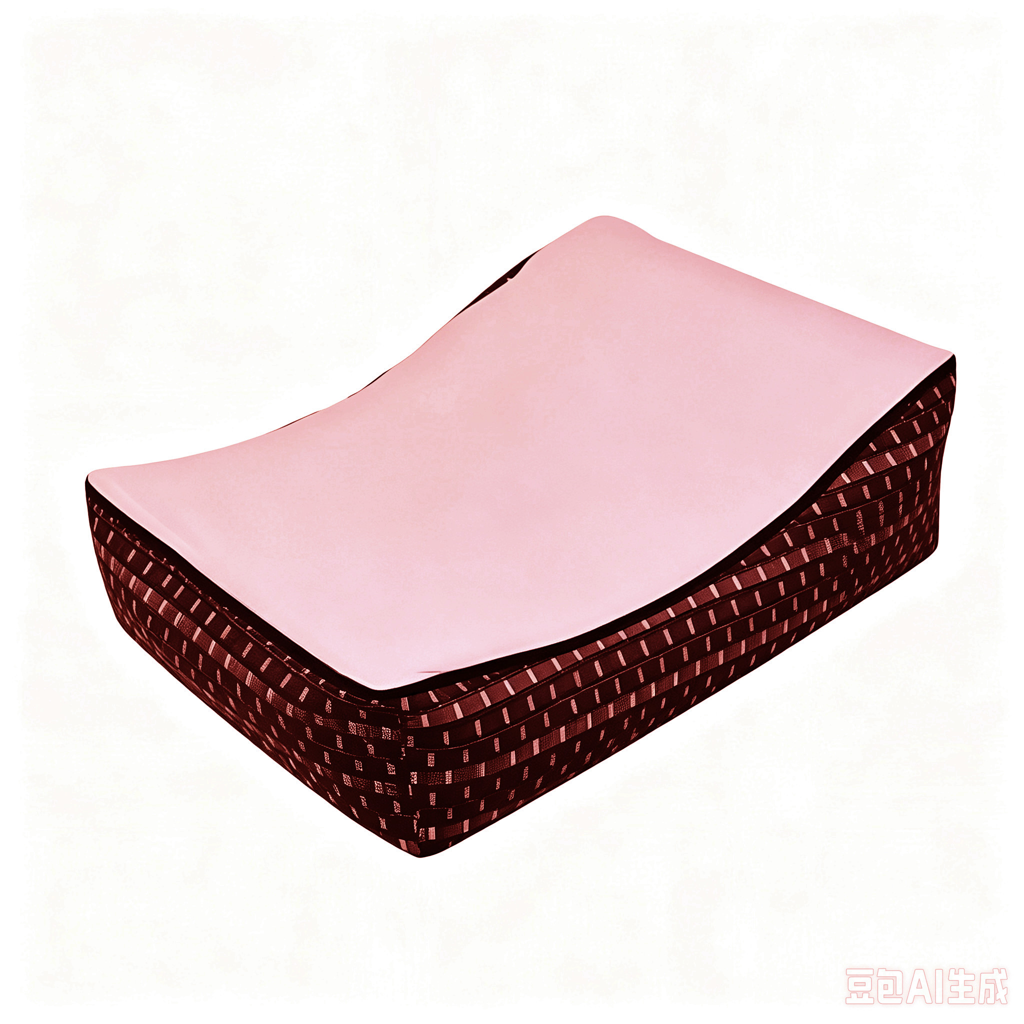 Roséfarbenes Baby Sitzsack Sofa-Detail 2