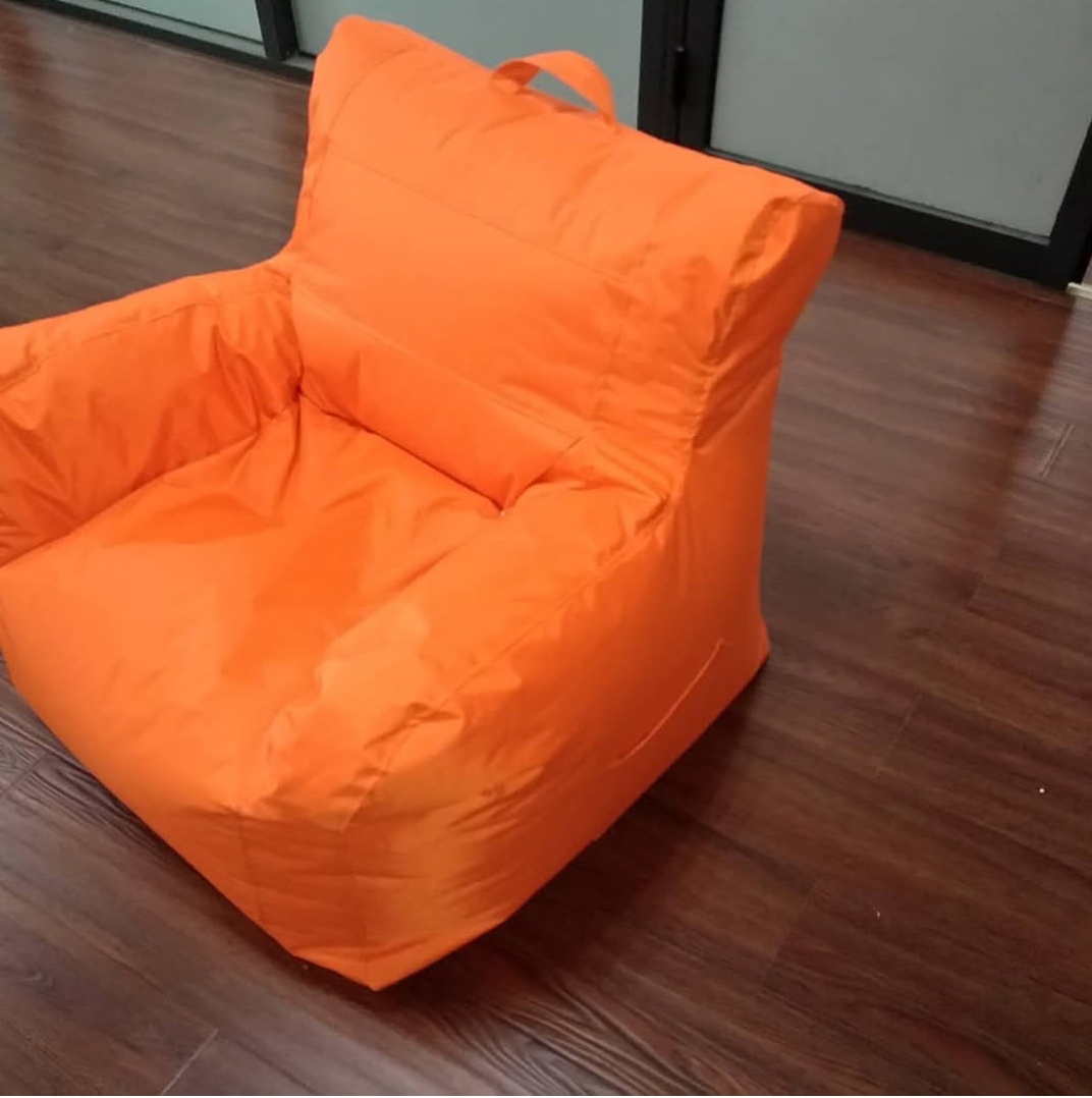 Orange Kids Sitzsack Chair - Kinder Sitzsack Stuhl Hersteller & Fabrik in China