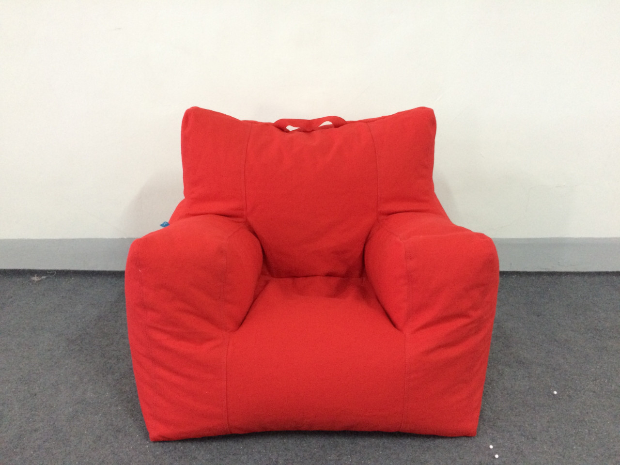 Red Kids Sitzsack Chair - Kinder Sitzsack Stuhl Hersteller & Fabrik in China