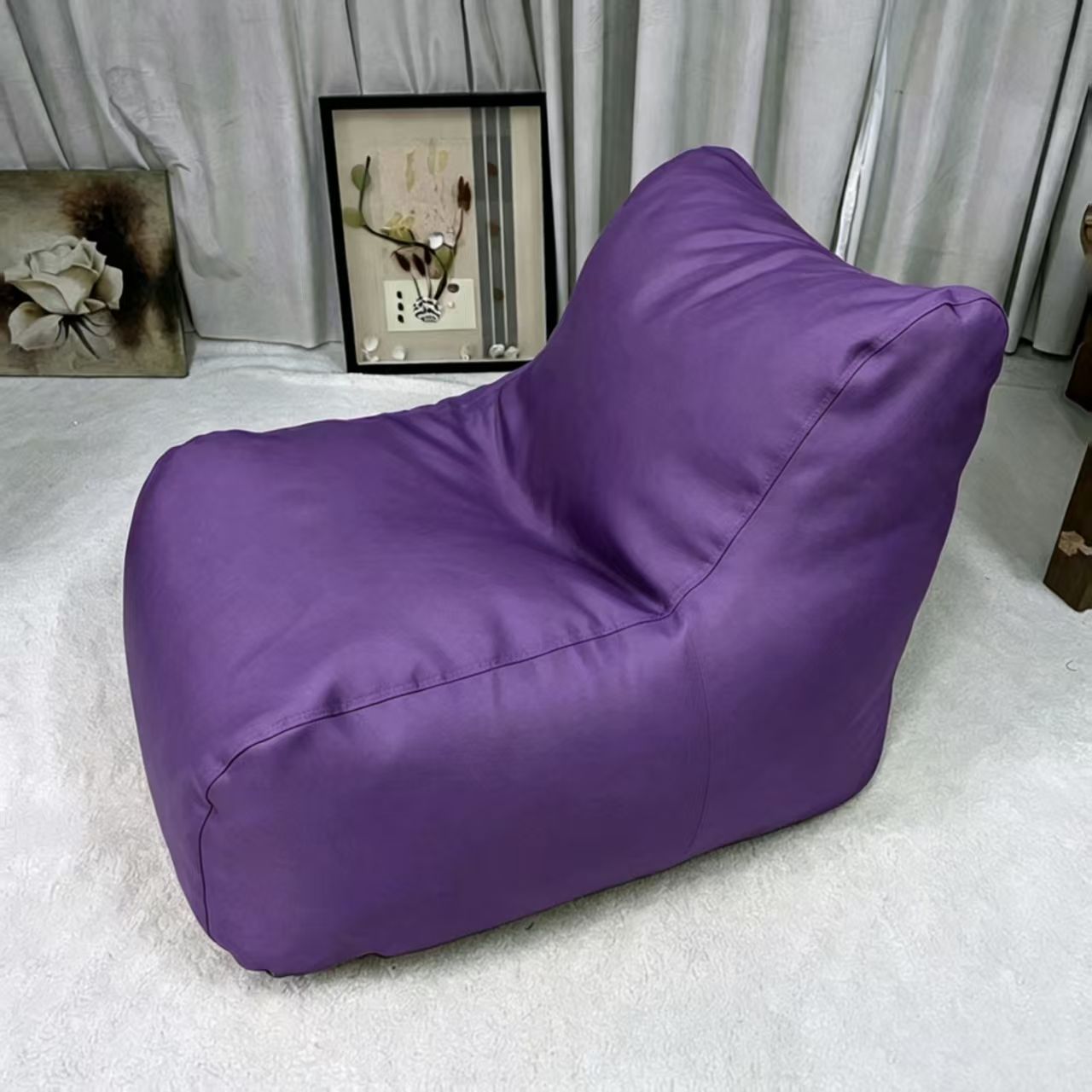 Purple Kinder Sitzsack Stuhl - Kinder Sitzsack Stuhl Hersteller & Fabrik in China