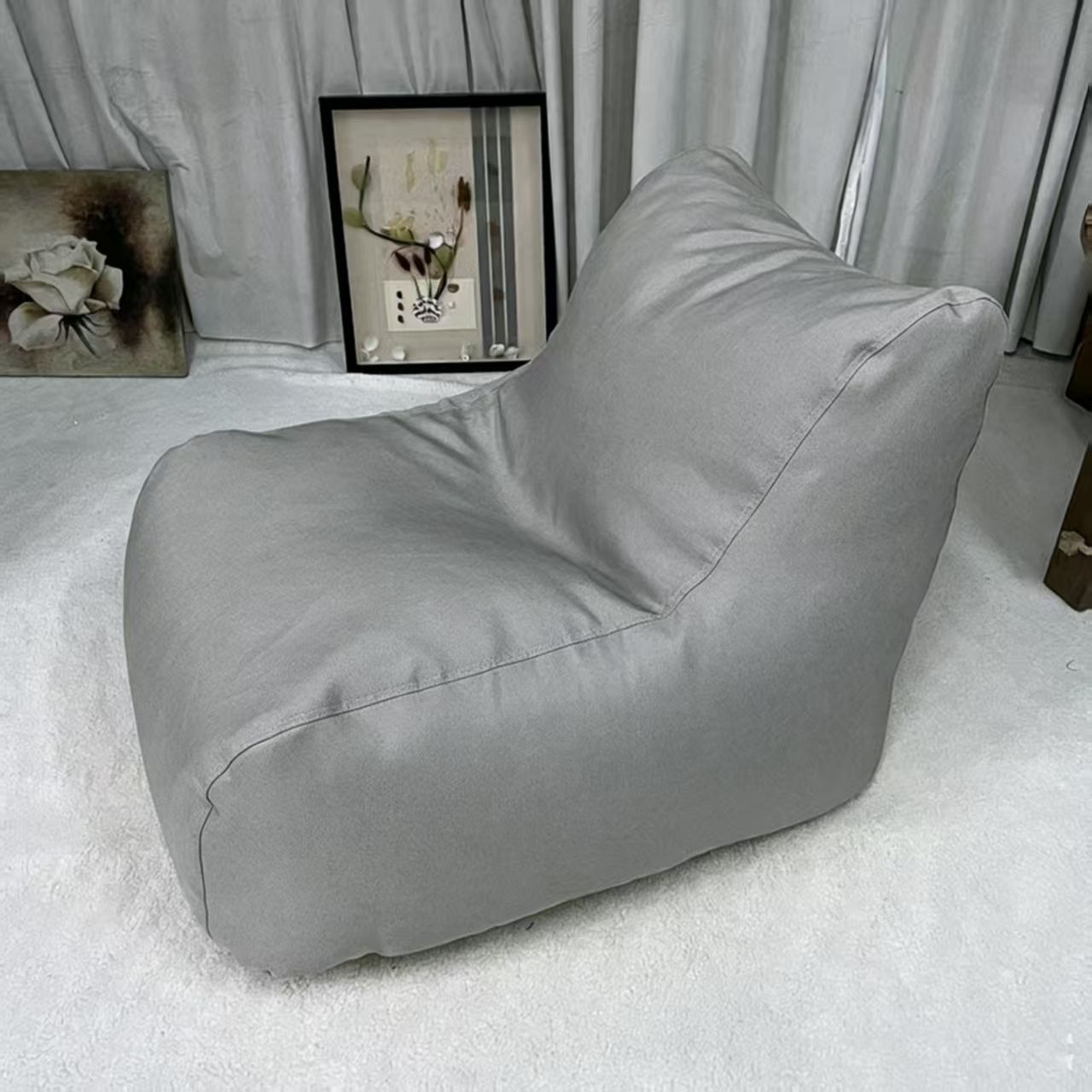 Yellow Children Sitzsack Chair - Kinder Sitzsack Stuhl Hersteller & Fabrik in China