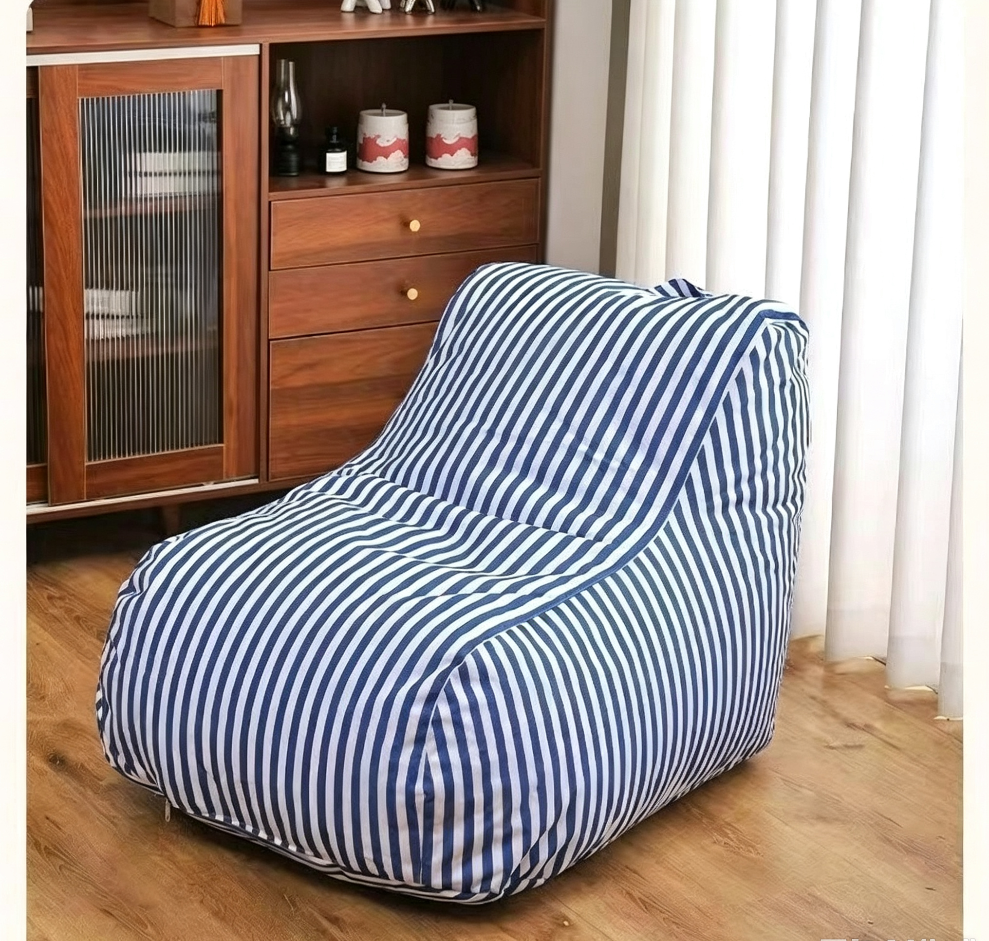 Kinder Stripe Sitzsack Stuhl Nr. 5 - Kinder Sitzsack Stuhl Hersteller & amp; Fabrik in China