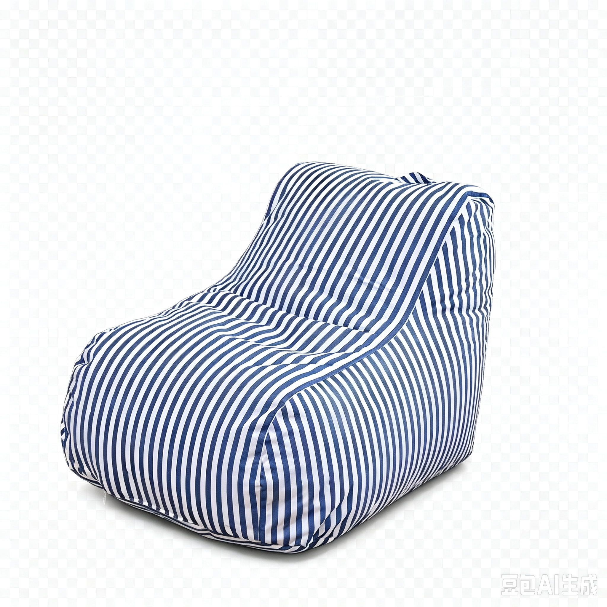 Kinder Stripe Sitzsack Stuhl Nr. 5 Detail 1