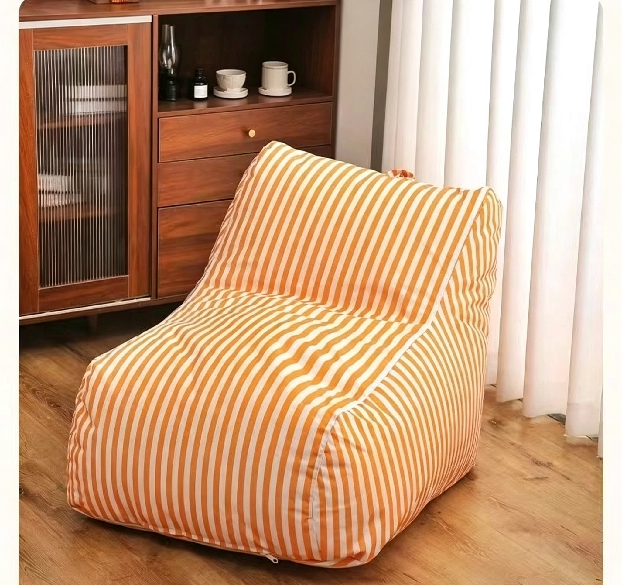 Kinder Stripe Sitzsack Stuhl Nr. 7 - Kinder Sitzsack Stuhl Hersteller & amp; Fabrik in China