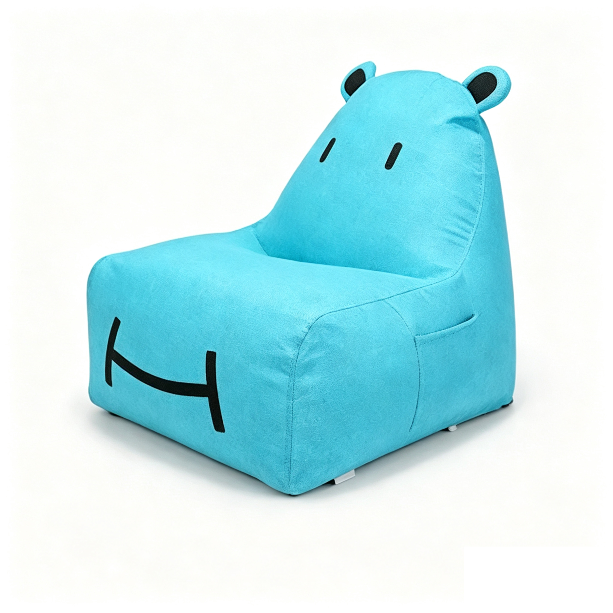 Teal Kids Sitzsack Chair - Kinder Sitzsack Stuhl Hersteller & Fabrik in China