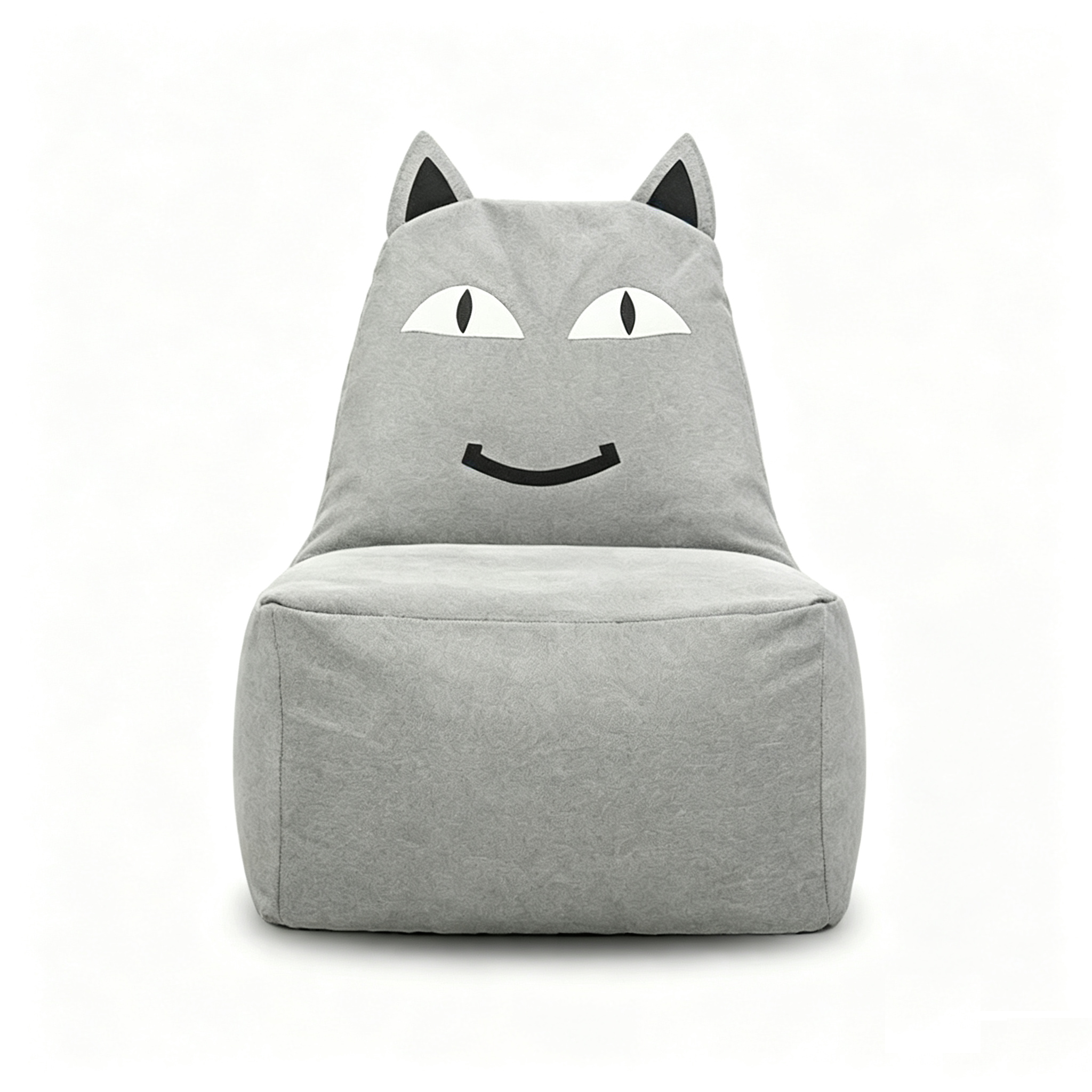 White Kids Sitzsack Chair - Kinder Sitzsack Stuhl Hersteller & Fabrik in China