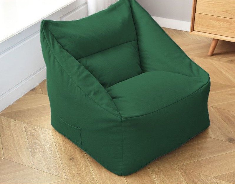 Charcoal Lounge Sitzsack Sofa Einzelheit 1