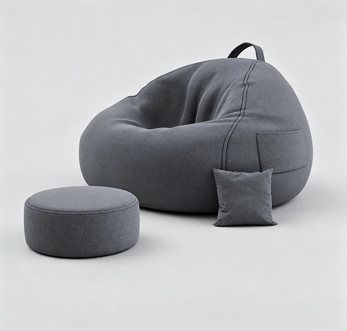 Tropfen Sitzsack Stuhlbezug