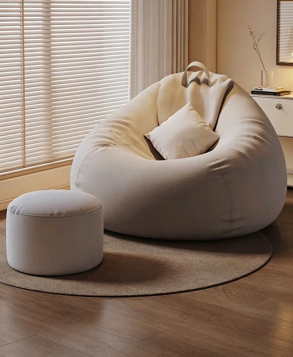 Tropfen Sitzsack Stuhlbezug