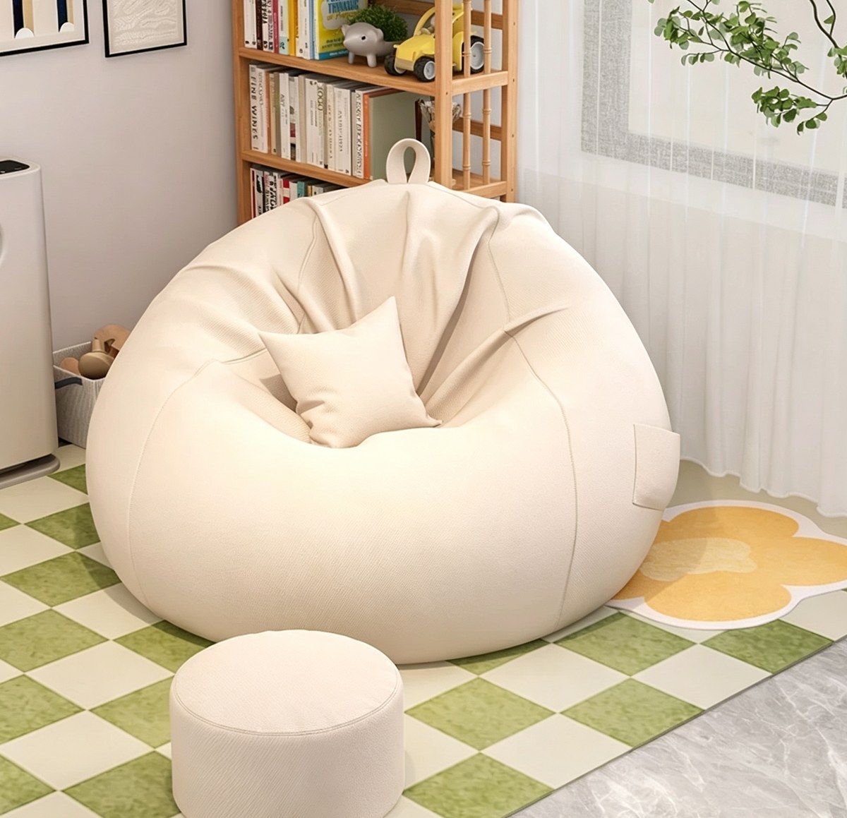 Tropfen Sitzsack Stuhlbezug