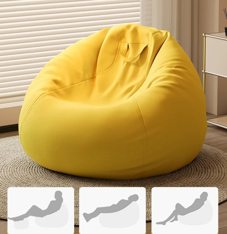 Tropfen Sitzsack Stuhlbezug