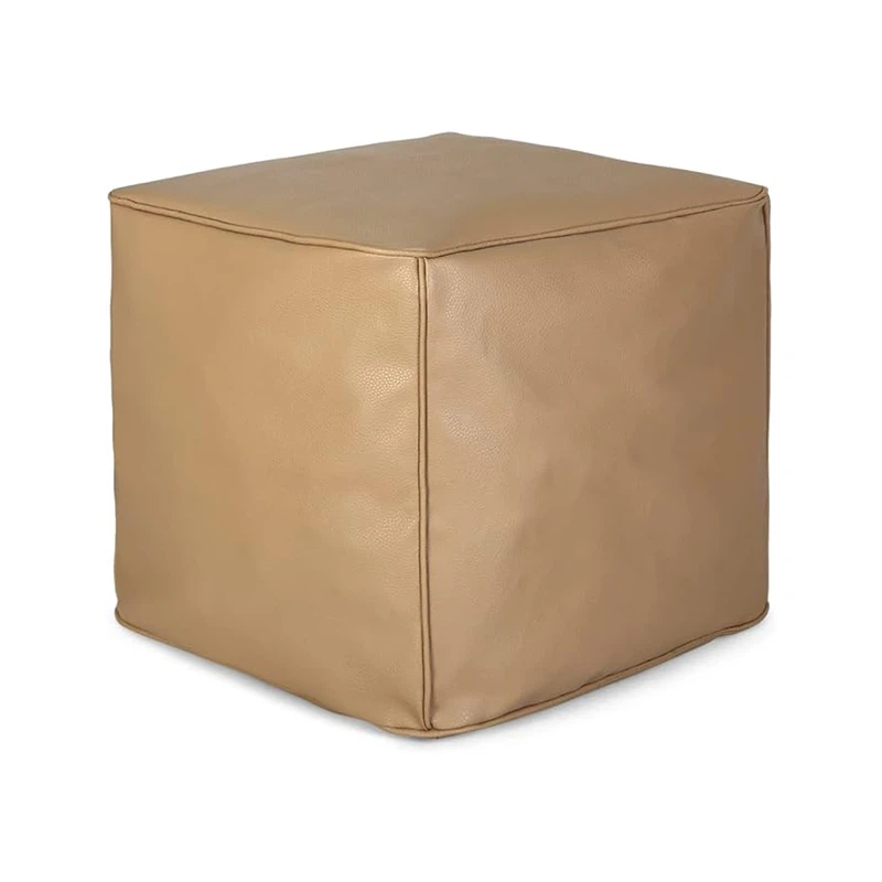 Quadratischer Sitzsack-Sofabezug aus PU