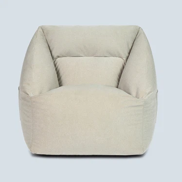 Bezug für Sitzsack aus Fell für Sofa und Stuhl