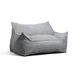Abnehmbarer quadratischer Sitzsack-Sofabezug
