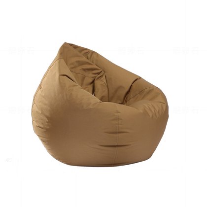 Caramel Tear Drop Sitzsack Pouf - Sitzsack Chair Cover Hersteller & Fabrik in China