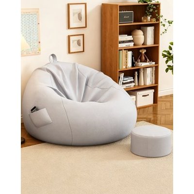 Champagner Tear Drop Sitzsack Sofa Pouf - Sitzsack Chair Cover Hersteller & Fabrik in China