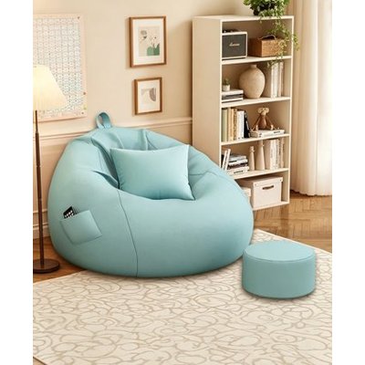 Mint Tear Drop Lazy Sofa Pouf - Sitzsack Chair Cover Hersteller & Fabrik in China