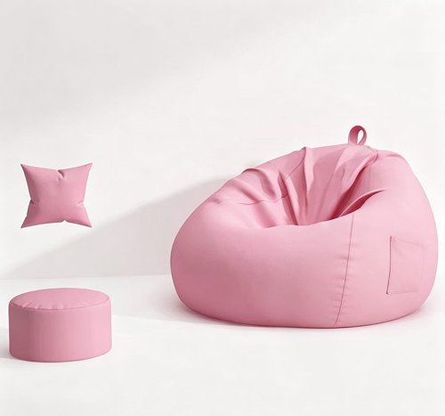 Rose Drop Sitzsack mit Hocker