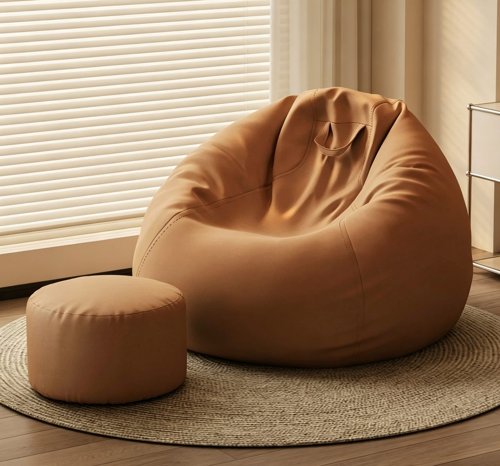 Sand Drop Sitzsack mit Hocker