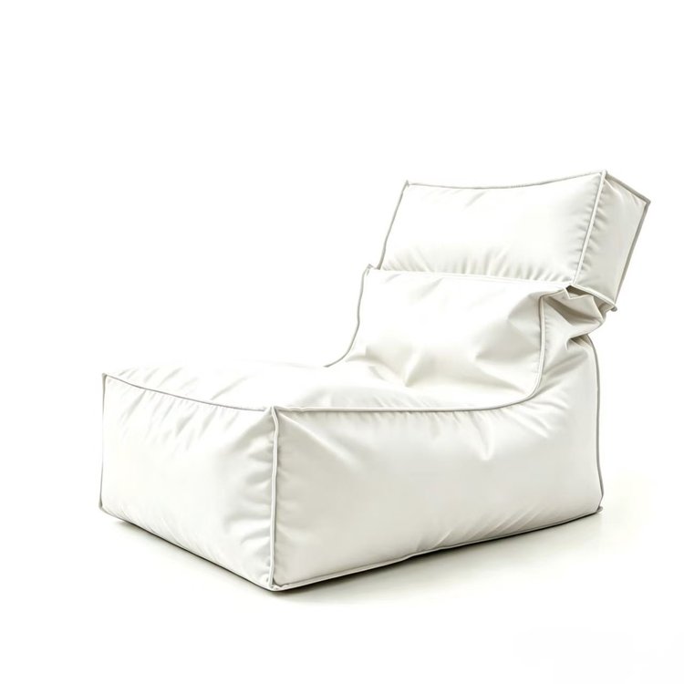 Weißer gefalteter Strand Sitzsack Stuhl-gefalteter Strand Sitzsack Stuhl Hersteller & China Fabrik